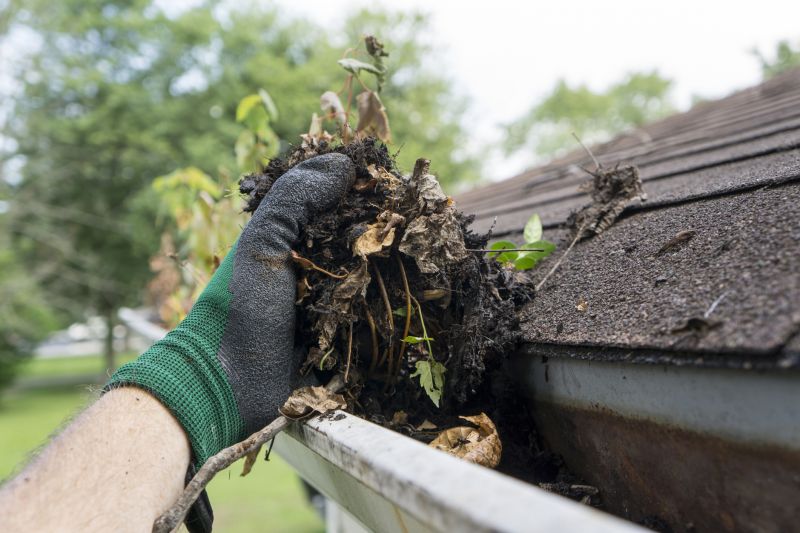 Close-up of Clean Roof Surface